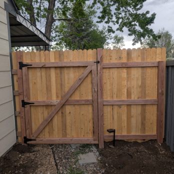 Problem Solved Handyman Services - Interior side of 6' fence built for client. - Handyman Near Me - Florissant, Colorado Problem Solved Handyman Services - Interior side of 6' fence built for client. - Handyman Near Me - Florissant, Colorado
