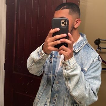 White Rabbit Barbershop - Mid fade, line up, with design. - Barbers Near Me - Downey, California White Rabbit Barbershop - Mid fade, line up, with design. - Barbers Near Me - Downey, California