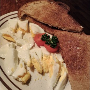The Yellow Deli - Over poached eggs. Disgusting. - New American Near Me - Pulaski, Tennessee