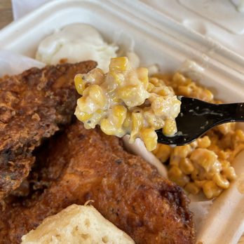 Mike's Chicken - Creamed corn - Chicken Shop Near Me - Dallas, Texas
