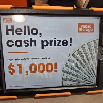 Public Storage - Incentives... Win win win.... Good Luck - Self Storage Near Me - Kent, Washington Public Storage - Incentives... Win win win.... Good Luck - Self Storage Near Me - Kent, Washington