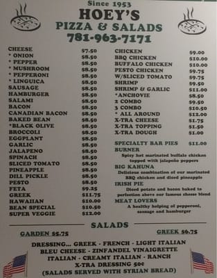 Menu photo 3 Amvets Post No 51 Randolph, MA