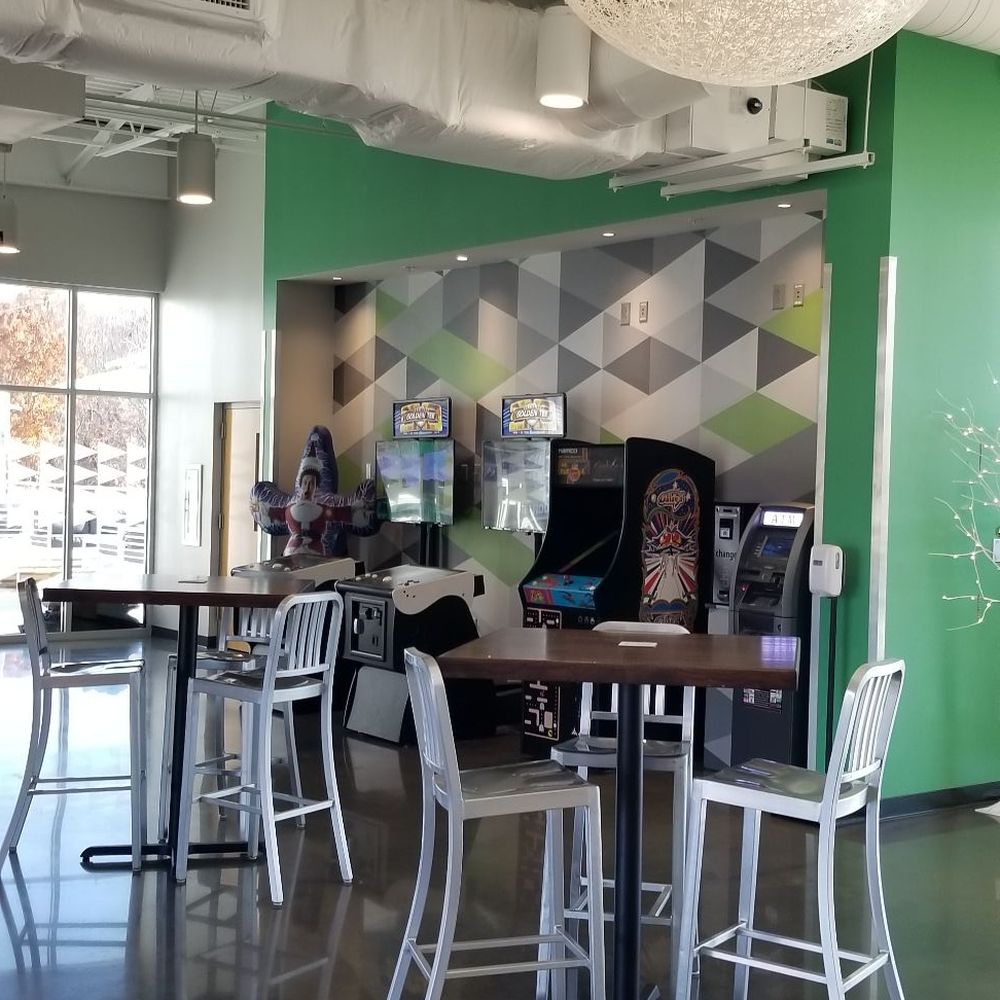 Drive Shack - Indoor seating area - Golf Near Me - Raleigh, North Carolina