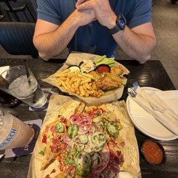 Chicken Nachos Wing Basket