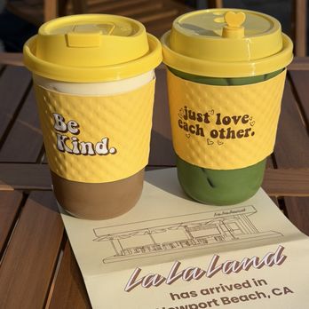La La Land - La La Latte, French Toast Matcha - Coffee & Tea Near Me - Newport Beach, California