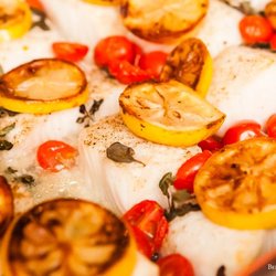 Hallie Jane’s Catering at Empire Mills - Refined Party Catering - Baked Tilapia