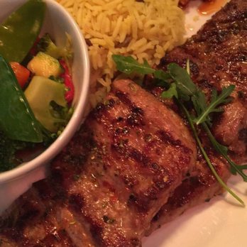 Sofra - Lamb fillet with rice and a side of sautéed vegetables: favorite dish. - Turkish Near Me - London, XGL