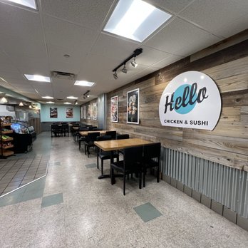Hello Chicken & Sushi - Inside - Asian Fusion Near Me - Concord, California Hello Chicken & Sushi - Inside - Asian Fusion Near Me - Concord, California