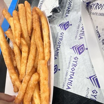 Gyromania - Fries! - Greek Near Me - Santa Clarita, California Gyromania - Fries! - Greek Near Me - Santa Clarita, California