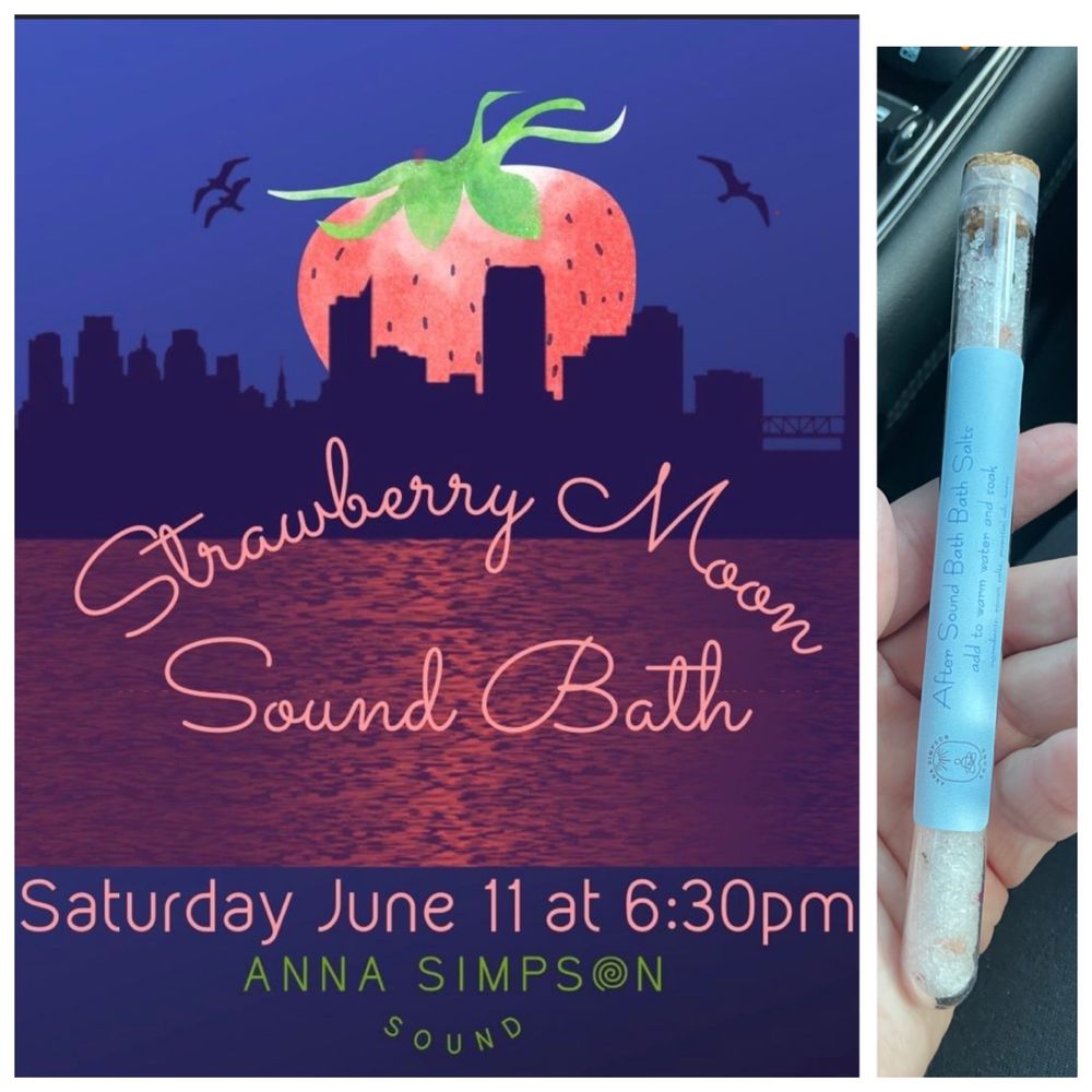What a wonderful experience: sound bath