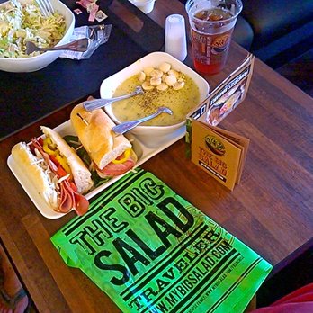The Big Salad - Maurice Chopped Salad, Italian Sub and Broccoli Soup Delicious - Salad Near Me - Woodhaven, Michigan The Big Salad - Maurice Chopped Salad, Italian Sub and Broccoli Soup Delicious - Salad Near Me - Woodhaven, Michigan