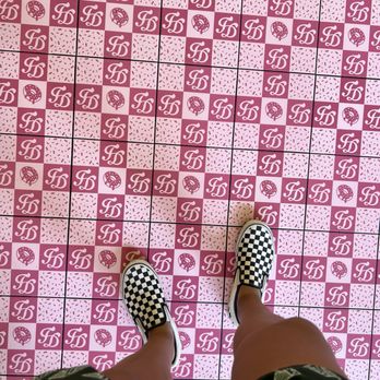 Friendly Donuts - Flooring is super cute - Donuts Near Me - Orange, California Friendly Donuts - Flooring is super cute - Donuts Near Me - Orange, California