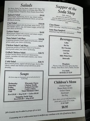 Menu photo 3 South Side Soda Shop Goshen, IN Menu photo 3 South Side Soda Shop Goshen, IN