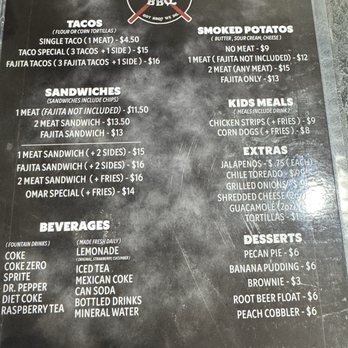 492 BBQ - Menu - Barbeque Near Me - Edinburg, Texas 492 BBQ - Menu - Barbeque Near Me - Edinburg, Texas