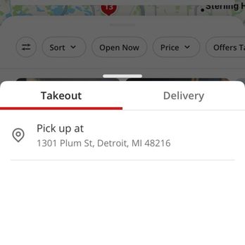 MotorCity Vegan - The location on the Internet and the location placed in Google Maps that guided us - Vegan Near Me - Detroit, Michigan