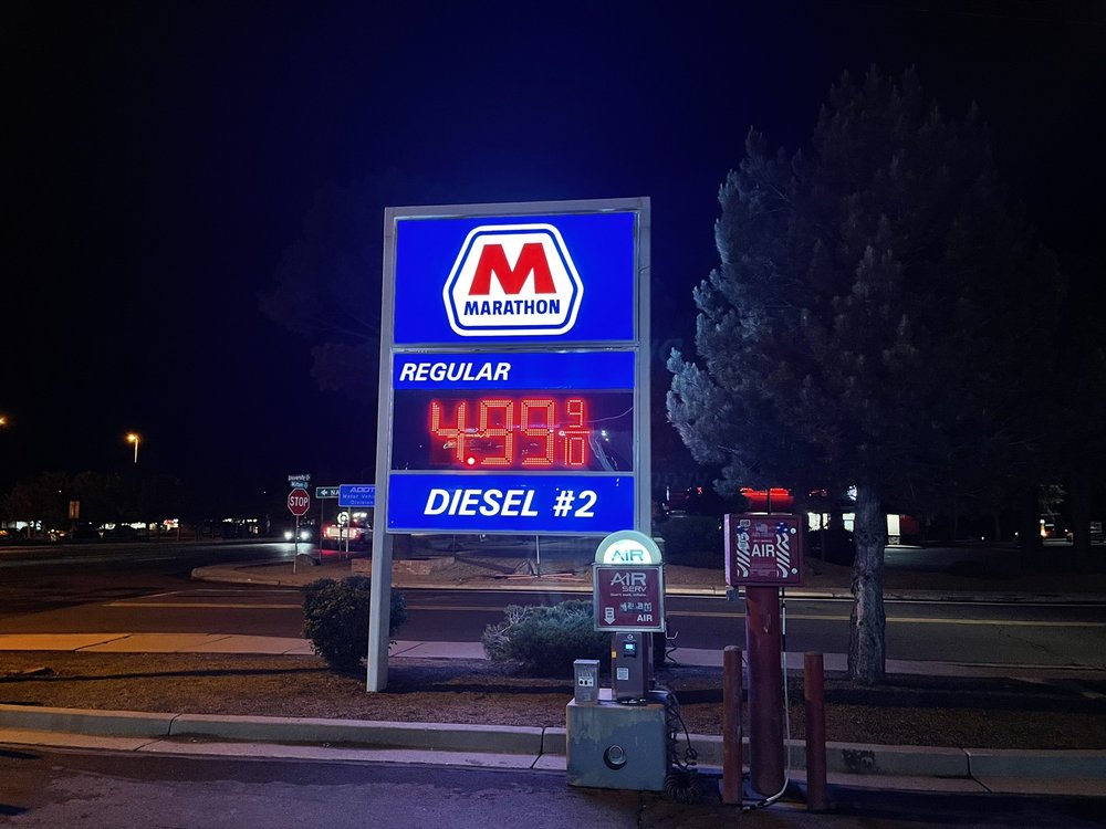 MARATHON 1601 S Milton Rd, Flagstaff, Arizona Gas Stations Phone