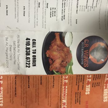 C.R. Wings - The menu - Chicken Wings Near Me - Bel Air, Maryland C.R. Wings - The menu - Chicken Wings Near Me - Bel Air, Maryland