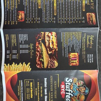 Stuffed NYC - Menu - Sandwiches Near Me - Alexandria, Virginia Stuffed NYC - Menu - Sandwiches Near Me - Alexandria, Virginia