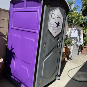Genie Magic Flush - Portable Toilet Services Near Me - Chino, California