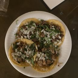 Mix and match tacos (Chicken and Asada)