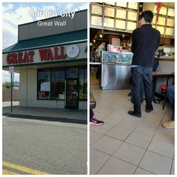 Great Wall - Limited seating - 4 tables and  8 chairs.