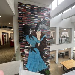 Farmers Branch Manske Library - The art installations are so gorgeous!!