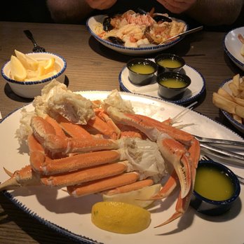 Red Lobster - Wild-Caught Snow Crab Legs. Seafood-Stuffed Mushrooms Bar Harbor Lobster Bake - Seafood Near Me - Modesto, California