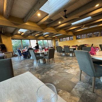 Amaya - Empty restaurant. - New American Near Me - Santa Fe, New Mexico
