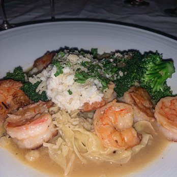 Extra Virgin Bistro - Lump crab and shrimp fettuccine - Mediterranean Near Me - Saint John, Virgin Islands Extra Virgin Bistro - Lump crab and shrimp fettuccine - Mediterranean Near Me - Saint John, Virgin Islands