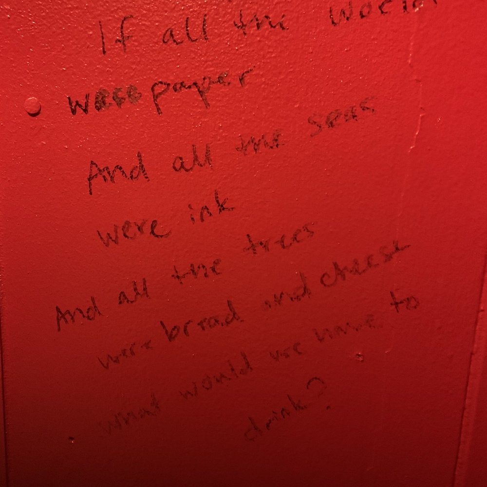 writing on the wall writing on the wall