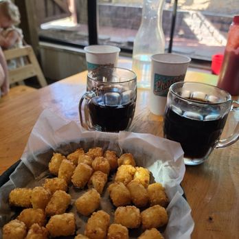 The Pharmacy Burger Parlor & Beer Garden - Tots and root beer - Burgers Near Me - Nashville, Tennessee The Pharmacy Burger Parlor & Beer Garden - Tots and root beer - Burgers Near Me - Nashville, Tennessee