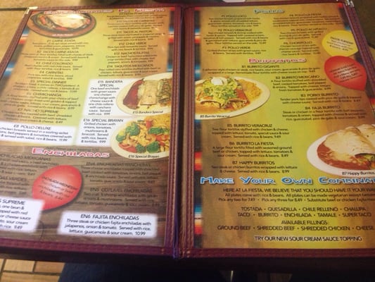 Menu photo 7 La Fiesta Mexican Restaurant Chickasha, OK Menu photo 7 La Fiesta Mexican Restaurant Chickasha, OK