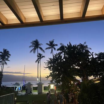 Monkeypod Kitchen - View from seat - New American Near Me - Lahaina, Hawaii