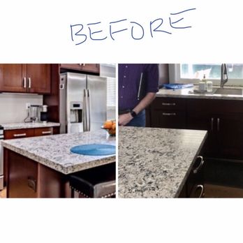 West Coast Reglaze - Quartz countertops before glazing - Refinishing Services Near Me - Perris, California West Coast Reglaze - Quartz countertops before glazing - Refinishing Services Near Me - Perris, California
