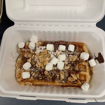 Little Gem Belgian Waffles - S'mores waffle special delivery - Desserts Near Me - Berkeley, California Little Gem Belgian Waffles - S'mores waffle special delivery - Desserts Near Me - Berkeley, California
