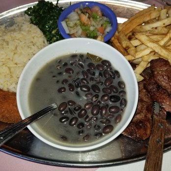 Algarve Restaurant - My girl Megan had the Pin change. She had black beans and pick d'galo. The delicious steak was cooked perfectly - Portuguese Near Me - Elizabeth, New Jersey Algarve Restaurant - My girl Megan had the Pin change. She had black beans and pick d'galo. The delicious steak was cooked perfectly - Portuguese Near Me - Elizabeth, New Jersey
