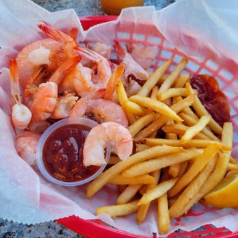 The Green Flash - Decent portion,  tasty shrimp. - Seafood Near Me - Captiva, Florida