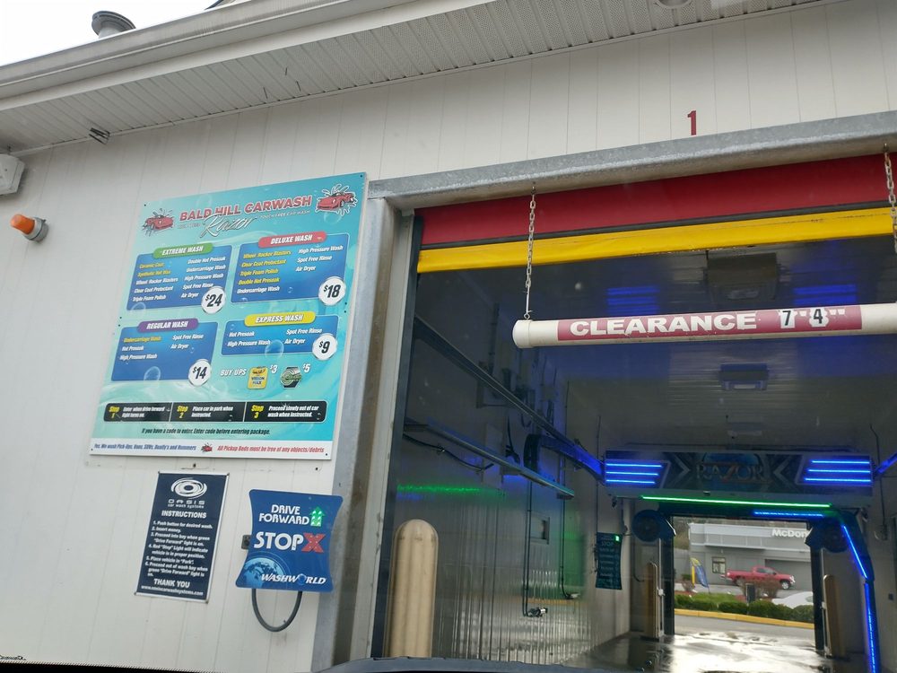 BALD HILL CAR WASH 19 Photos & 33 Reviews 857 Bald Hill Rd, Warwick