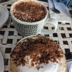 Cappuccino and Hot Chocolate