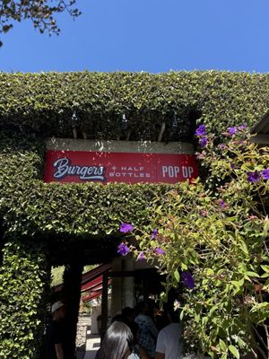 Burgers & Half Bottles by null