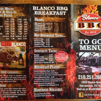 Blanco BBQ - Barbeque Near Me - San Antonio, Texas