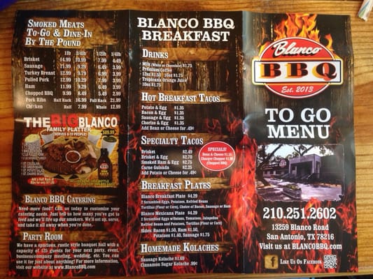 Menu photo 5 Blanco BBQ San Antonio, TX Menu photo 5 Blanco BBQ San Antonio, TX