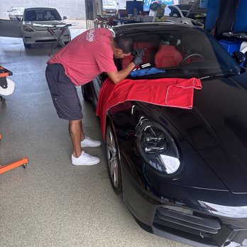Blue Chip Auto Glass - Monday Morning Chip repair on beautiful Porsche - Auto Glass Services Near Me - Phoenix, Arizona Blue Chip Auto Glass - Monday Morning Chip repair on beautiful Porsche - Auto Glass Services Near Me - Phoenix, Arizona