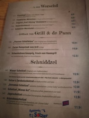 Menu photo 6 Apfelwein Solzer Frankfurt, HE