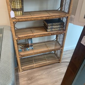 Belmont Consignment Furniture - Wicker bookcase - Antiques Near Me - Belmont, Massachusetts Belmont Consignment Furniture - Wicker bookcase - Antiques Near Me - Belmont, Massachusetts
