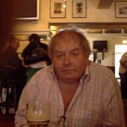 Old Town Hall Tavern - Eddie trying to drink the pub dry