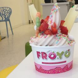 FROYO - Self-serve frozen yogurt (froyo)
