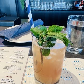 Pizzana - Houston - Vesuvian Blush mocktail - Pizza Near Me - Houston, Texas Pizzana - Houston - Vesuvian Blush mocktail - Pizza Near Me - Houston, Texas