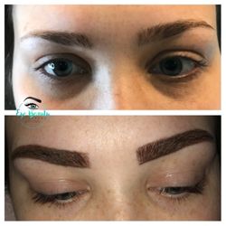 Eye Beauty Atlanta - Hybrid Brows (Microblading and Shading)