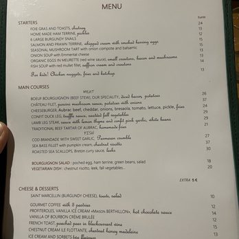 Au Bourguignon du Marais - French Near Me - Paris, 75
